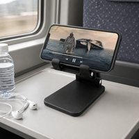 Support réglable pour téléphone portable et tablette, compatible universellement avec iPhone et autres marques, sûr et durable pour une utilisation sur le bureau