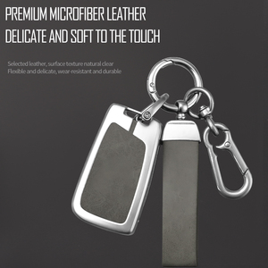 Custodia per chiave auto per VW Volkswagen Golf 7 MK7 Tiguan MK2 T-roc T-cross Skoda Octavia Kodiaq <span class=keywords><strong>Karoq</strong></span> Seat Ateca Leon <span class=keywords><strong>accessori</strong></span> - Product Image 4