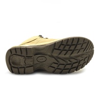 Chaussures de sécurité en toile respirante pour hommes, anti-écrasement, anti-perforation, pour travaux de construction, semelle en PU, embout en acier
