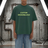 T-shirt personnalisé pour homme en coton 100% de qualité supérieure OEM, impression de logo personnalisé, t-shirt uni surdimensionné pour homme