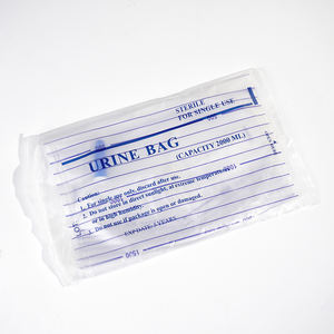 Kantong Kateter Pengumpul Urine Sekali Pakai Medis PVC Dewasa Portabel 1000ml 2000ml Unisex - Product Image 4