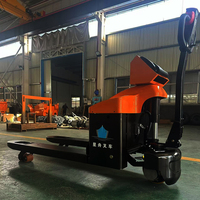 Chariot élévateur électrique intelligent 2 tonnes de capacité, précision de pesage, exportation de données, couleur/logo personnalisés, prix usine, transpalette électrique manuel