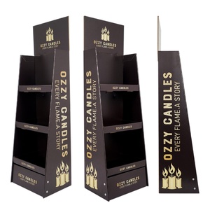 Exhibidores de Cartón Corrugado Personalizados para Bebidas Energéticas, Exhibidores de Botellas de Cartón para Piso, Venta Caliente - Product Image 4