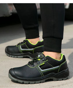 Chaussures de sécurité au travail, anti-chocs, antidérapantes, design pour l'usine, la construction, confortables, résistantes à l'usure, embout composite, lacets, unisexe, EVA - Product Image 2