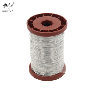 Fil de cadre en acier inoxydable 0.5mm pour l'apiculture Fil neuf/dessiné pour outils de ruche Norme ANSI applicable pour l'élevage d'animaux de ferme - Product Image 5