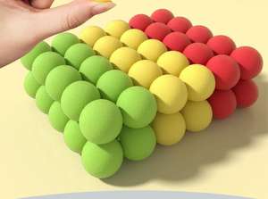 Nuovo Giocattolo per Bambini Sparapalline a Forma di Papera, Pistola Giocattolo con Proiettili Morbidi ed Elastici, Gioco Puzzle Genitore-Figlio - Product Image 4