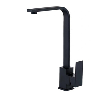304 SS Rubinetto Da <span class=keywords><strong>Cucina</strong></span> <span class=keywords><strong>Nero</strong></span> Rubinetto Della <span class=keywords><strong>Cucina</strong></span> Quadrato - Product Image 1