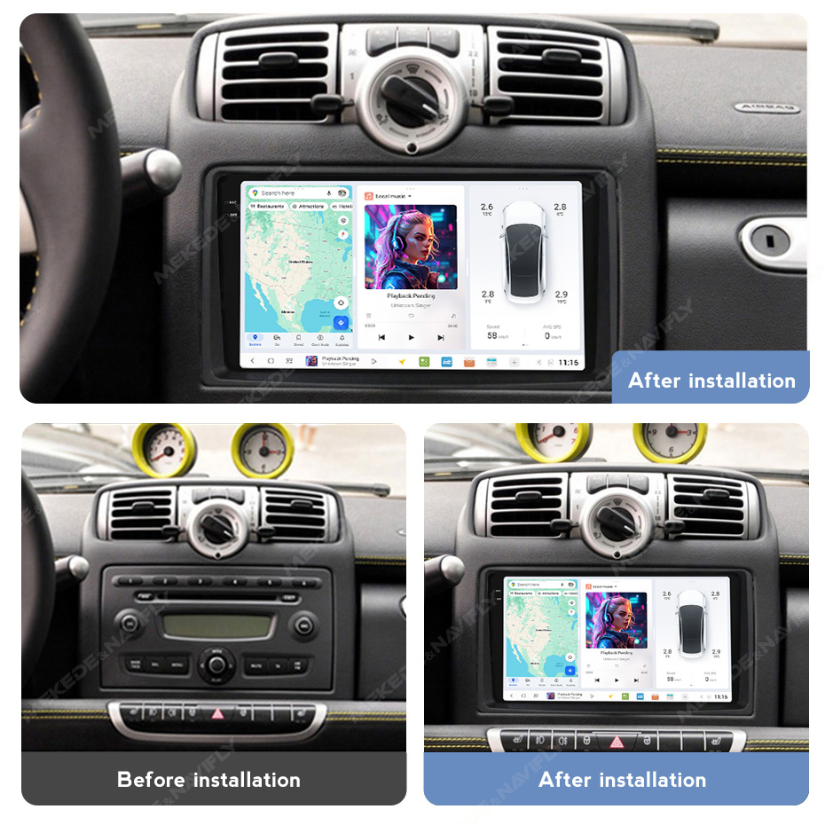 DUDU 7 FYT 7870 Premium Android Car Head Unit with CarPlay, DSP
