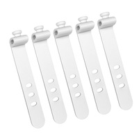 Attache-câbles électrique avec boucle de verrouillage, sangle élastique pour câble de chargeur, organisateur de câbles, attache en silicone