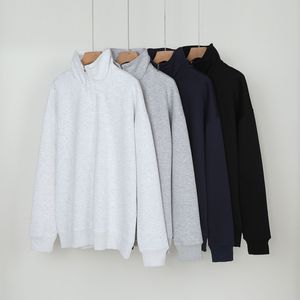 Sweat-shirt à capuche respirant en coton de haute qualité, poids lourd <span class=keywords><strong>450</strong></span> g/m², col montant, unisexe, automne - Product Image 2