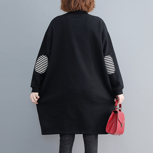 เสื้อฮู้ดผู้หญิง แขนยาว คอโอ สไตล์เกาหลี ผ้าฝ้าย แฟชั่นสุดฮิต ไซส์ใหญ่  คอลเลคชั่นใหม่ ฤดูใบไม้ผลิและฤดูใบไม้ร่วง 2026 ลดราคาพิเศษ - Product Image 3