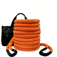 Corde de récupération cinétique en nylon, sangle de remorquage élastique tout-terrain, corde de remorquage pour SUV 4x4, camion, véhicule