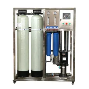 500L planta de purificación de agua precio sistema de purificación de agua de ósmosis inversa
