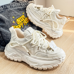 Zapatos de Estilo Deportivo con Suela Gruesa para Hombre, Primavera 2025, Venta al por Mayor, Zapatos Deportivos Transpirables para Hombre, Zapatos Casuales Gruesos - Product Image 4