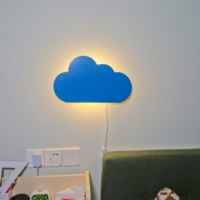 Applique murale en bois au Design moderne, luminaire décoratif d'intérieur, idéal pour une chambre d'enfant, ou une chambre à coucher