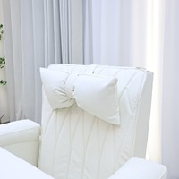 Chaise de massage pédicure LED avec jet pour les pieds, table latérale et prise intégrée, inclinable, pour salon de beauté - Vente chaude directe usine