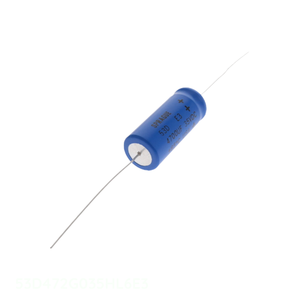 Distribuidor Autorizado, Condensador de Aluminio de 4700 uF, 35V, Axial TH 53D472G035HL6E3 - Product Image 1