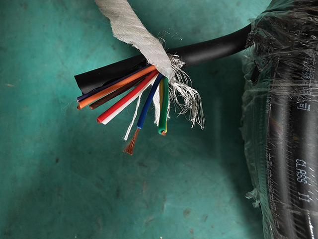 High-flexibility copper core shielded cable anti-interference control line for crane sensor automation equipment