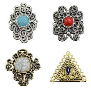 Coiffes, chapeaux, vêtements, ceintures, ornements capillaires, <span class=keywords><strong>bijoux</strong></span> de front, turquoise, <span class=keywords><strong>bijoux</strong></span> artisanaux en alliage DIY pour les groupes ethniques yiw - Product Image 1