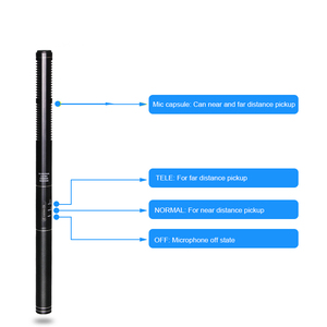 Depusheng A2 Shotgun Interview Microphone Directional Condenser <strong>MIC</strong> for DSLR DV Camcorders Video <strong>Camera</strong> <strong>Mic</strong> - Product Image 3