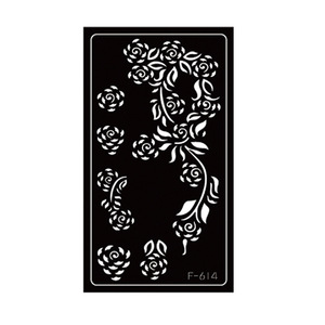 Smart Sticker <strong>Henna</strong> <strong>Tattoo</strong> Stencils <strong>Kit</strong> Pack 22 Sheets Eco-friendly Non-Toxic Temporary <strong>Tattoo</strong> Templates Indian <strong>Tattoo</strong> Sticker - Product Image 1