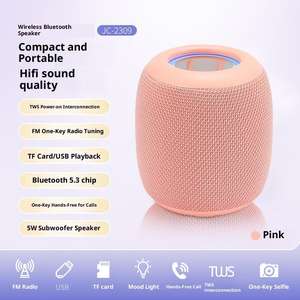 Haut-parleur Bluetooth portable d'extérieur à très longue autonomie |   Mini Subwoofer à <span class=keywords><strong>Basses</strong></span> Puissantes Cadeau Audio - Product Image 6