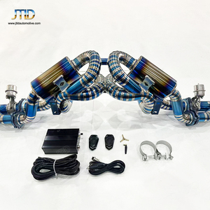Sistema de Escape Deportivo Profesional de Titanio para Ferrari F430 4.3 V8, Instalación Directa para una Respuesta de Aceleración Mejorada, Agresivo - Product Image 6