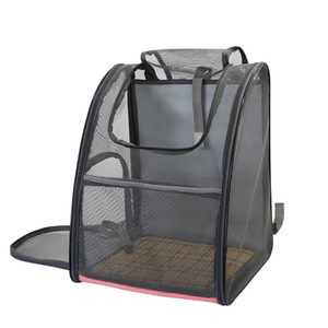 Mochila Transpirable para Mascotas, Bolsa de Transporte Plegable para Perros y Gatos, con Malla, para Viajes al Aire Libre, Capacidad de 10 Kg - Product Image 4