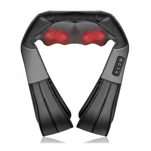 Masajeador de Cuello Shiatsu OEM Más Vendido, Chal de Masaje de Hombros con Calor para Usar en el Automóvil, el Hogar y la Oficina - Product Image 1