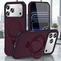 Nouvelle coque de téléphone magnétique Saiboro pour support de voiture, antichoc hybride, accessoires pour iPhone 18 Pro Max, compatible iPhone 17 16 15 14 13 12