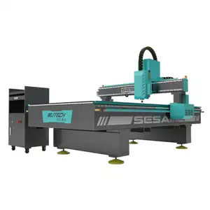 Good configuration 1325 OKC+CCD CNC Router machine for paperboard advertising LED signage