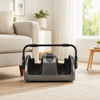 Masseur de pieds électrique portable pour la maison, avec chaleur et vibrations, pour la relaxation