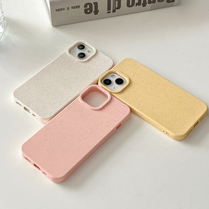 Funda de Teléfono TPU Biodegradable de Trigo con Logotipo Personalizado GRATIS, Precio al por Mayor, para <span class=keywords><strong>iPhone</strong></span> 17 16 15 <span class=keywords><strong>14</strong></span> 13 12 11 <span class=keywords><strong>Pro</strong></span> <span class=keywords><strong>Max</strong></span> Plus - Product Image 4