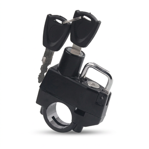 Candado para Casco de Scooter Eléctrico—Candado Antirrobo Universal para Scooters Eléctricos y Motocicletas con Bloqueo de Manillar y Gancho—Casco - Product Image 1