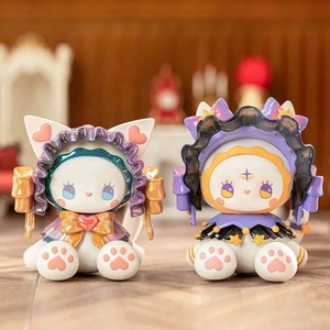 Série <span class=keywords><strong>EMMA</strong></span> Collection Edition Ornements en PVC doux et charmants Décorations élégantes-Boîte aveugle Secret Forest Tea Party - Product Image 3