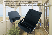 Pièges à appâts pour souris BSTW en plastique solide verrouillable, écologiques, imperméables, portables pour le contrôle des souris et des rats