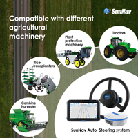 SunNav AG500 système de direction automatique pour tracteur Offre Spéciale au Brésil