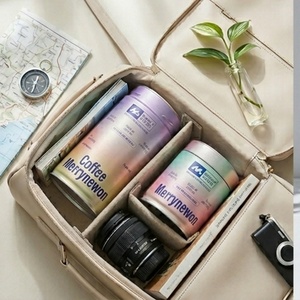 บรรจุภัณฑ์กระป๋องกาแฟ OEM 100 กรัม พร้อมกระป๋องกาแฟสำหรับเมล็ดกาแฟเอสเพรสโซพรีเมียม บรรจุภัณฑ์โลหะเกรดอาหารสำหรับบรรจุภัณฑ์แบบจำนวนมาก - Product Image 2