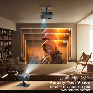 Salange Usine Prix P35 Projecteur Sans Fil <span class=keywords><strong>Bluetooth</strong></span> Home Cinéma Portable LED Projecteur Noir Projecteur - Product Image 4