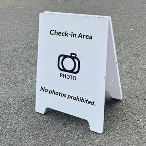 Panneau de signalisation double face pour ambiance de Noël, café, photo, check-in, Nouvel An, rue, piscine, attraction touristique, 2 cm - Product Image 1