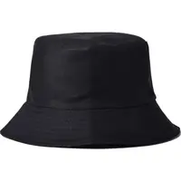 Sombrero de cubo con logotipo personalizado para hombre y mujer, gorra de pescador en blanco y negro, 2021