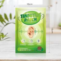 Patch apaisant pour la santé des oreilles, formule à base de plantes, dispositif médical de classe II de haute qualité, 12 autocollants/paquet pour les acouphènes et les bourdonnements d'oreilles