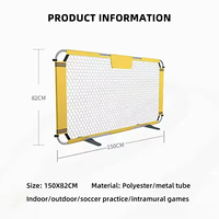 Terrain de jeu portable en gros Diviseur de terrain de football Clôture de pickleball Barrière intérieure extérieure pour sports Filet de retour