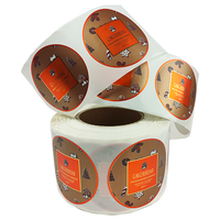 Étiquettes autocollantes en vinyle personnalisées adhésives imperméables de haute qualité pour flacons et bouteilles dans les industries chimiques et pétrolières