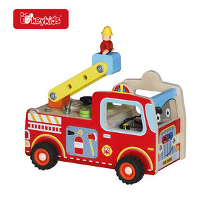 <span class=keywords><strong>Camion</strong></span> de pompiers de simulation Montessori avec interrupteur, musique et lumière LED W12D637 - Product Image 4