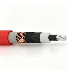 Câble d'alimentation moyenne tension 33 kV, conducteur en aluminium 1x185 mm², isolation XLPE, blindage en cuivre 50 mm², armure AWA, gaine LSZH - Product Image 2