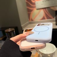 Casing Ponsel Magnetik Berwarna-warni untuk iPhone 18 17 Pro Max, Penutup Silikon Anti Benturan