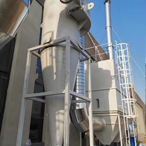 Type fendu de séparateur cyclonique de collecteur de poussière de cyclone de 5hp pour les systèmes concasseurs primaires de minerai pour l'alimentation de traitement de déchets de carton - Product Image 4