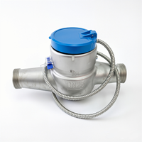 Compteur d'eau froide multi-jets en acier inoxydable avec communication filaire M-Bus/RS485 et lecture à distance