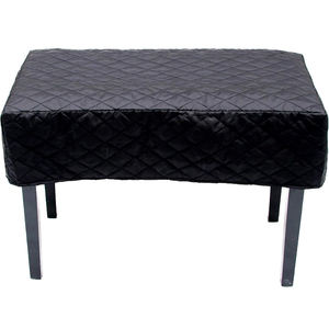 Funda para Banco de Piano Individual con Patrón de Diamantes Acolchados, Protectora contra el Polvo - Product Image 1